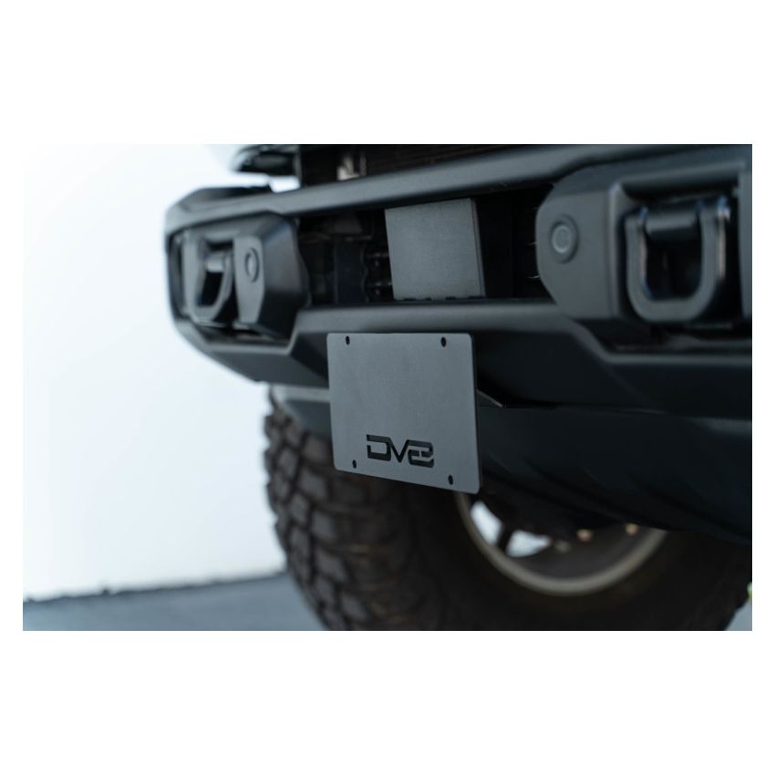 DV8 Offroad LPBR-04 21-23 Ford Bronco Capable Bumper Front License Plate Mount