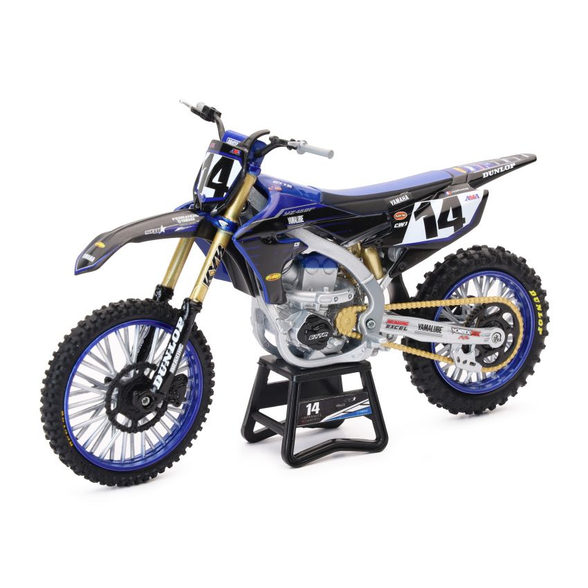 New Ray Toys 58333 Yamaha YZ450F Factory Team (Dylan Ferrandis #14)/ Scale - 1:12