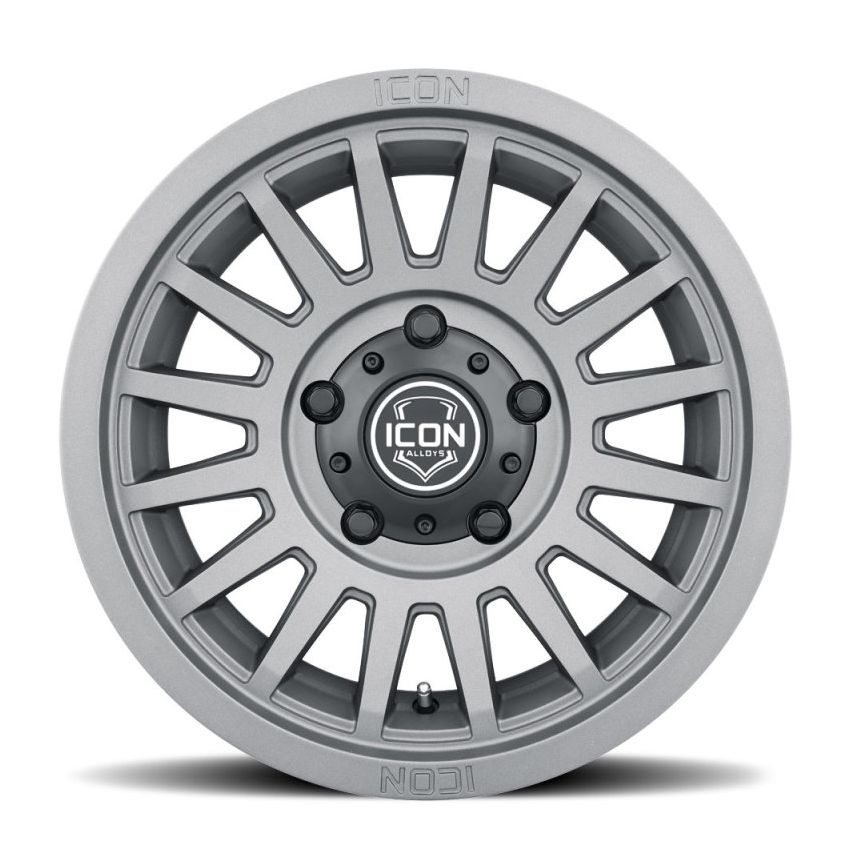 ICON Recon SLX 17x8.5 6x5.5 BP 0mm Offset 4.75in BS 106.1mm Bore Charcoal Wheel