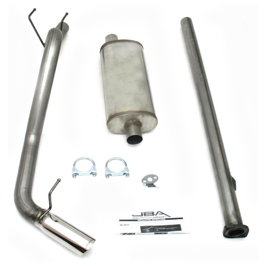 JBA 95-99 Toyota Tacoma Pre Runner 3.4L 409SS Pass Side Single Exit Cat-Back Exhaust