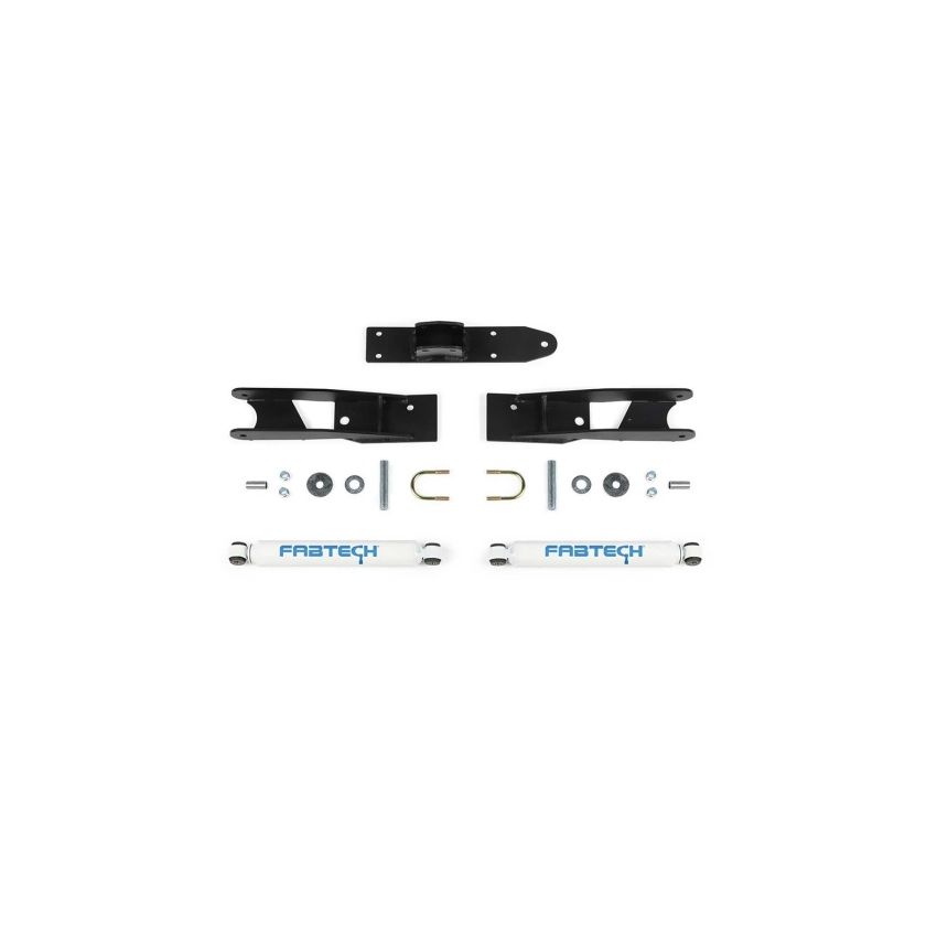Fabtech 20-21 GM 2500HD/3500HD 4WD Dual HD Performance Steering Stabilizer