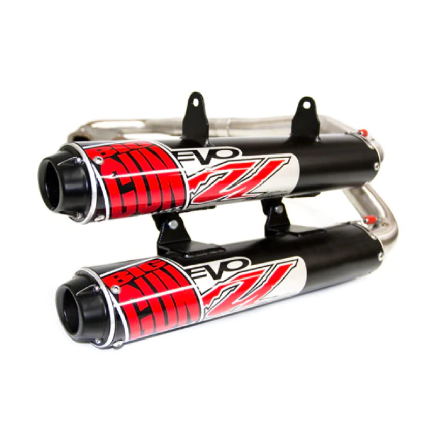 Big Gun 12-7853 11-14 Polaris RZR XP 900/RZR XP 4 900 EVO U Series Dual Full Syst Exhaust