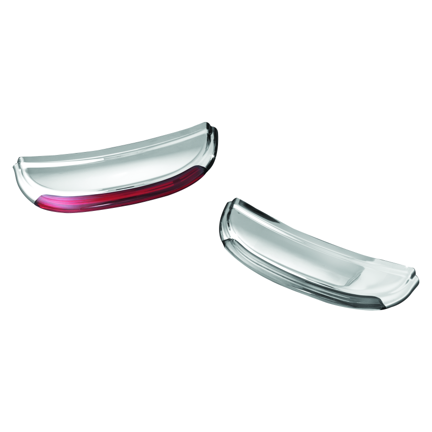 Kuryakyn 3154 L.E.D. Turn Signal Bar Filler Panel Red