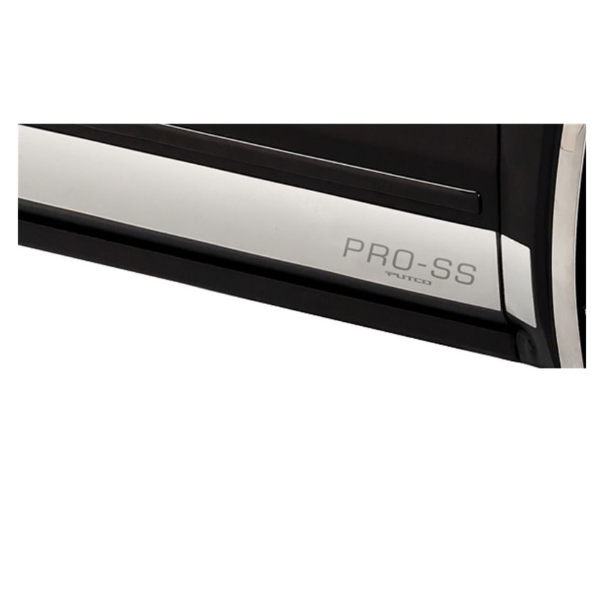 Putco 3751206 07-13 Chevy Silv Crew Cab 6.5 Short Box - 6in Wide - 14pcs Pro SS Rocker Panels