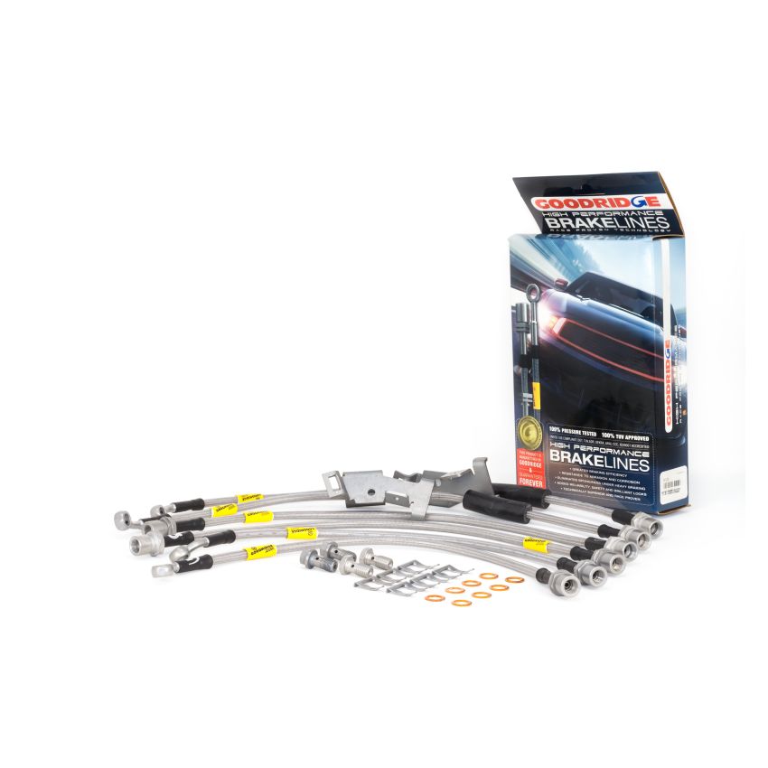 Goodridge 08-13 Chevrolet Silverado (w/ Rear Disc Brakes) SS Brake Lines
