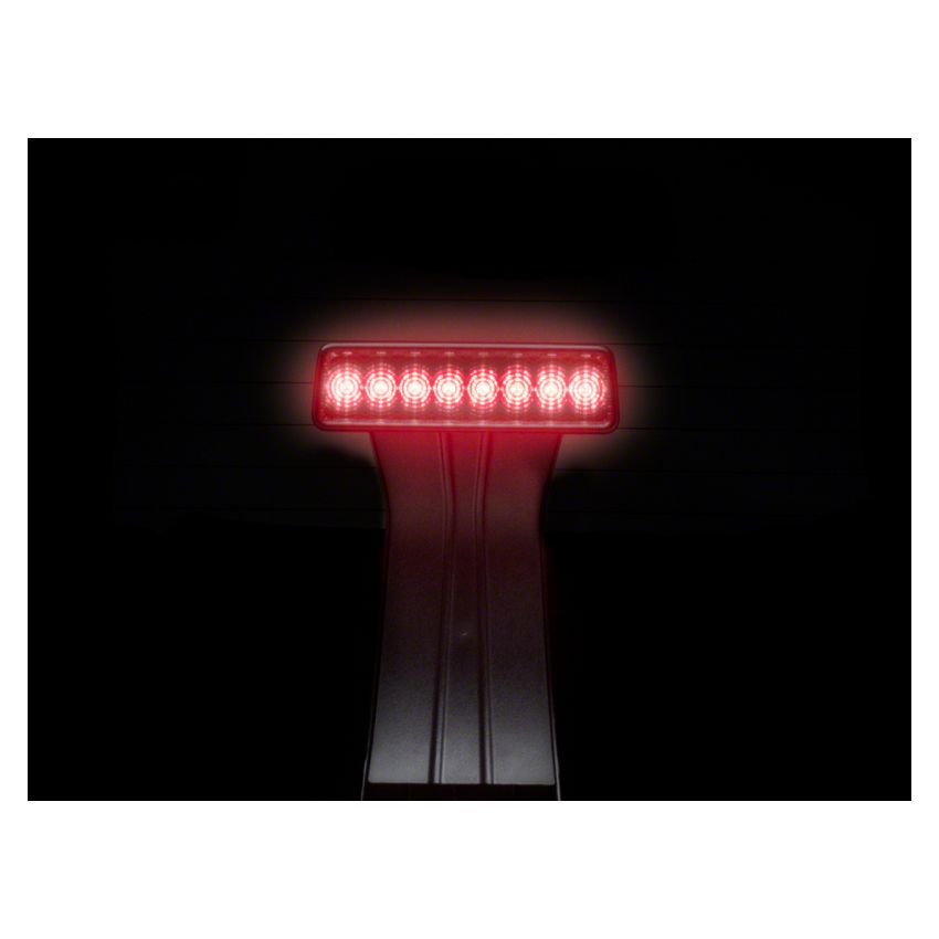 Raxiom J137871 07-18 Jeep Wrangler JK Axial Series Hyper Flash LED Third Brake Light- Smoked