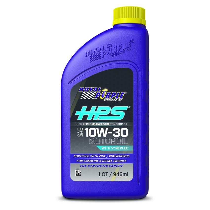 Royal Purple 36130 HPS Synthetic High Performance Street 10W-30 Motor Oil - 1 Quart