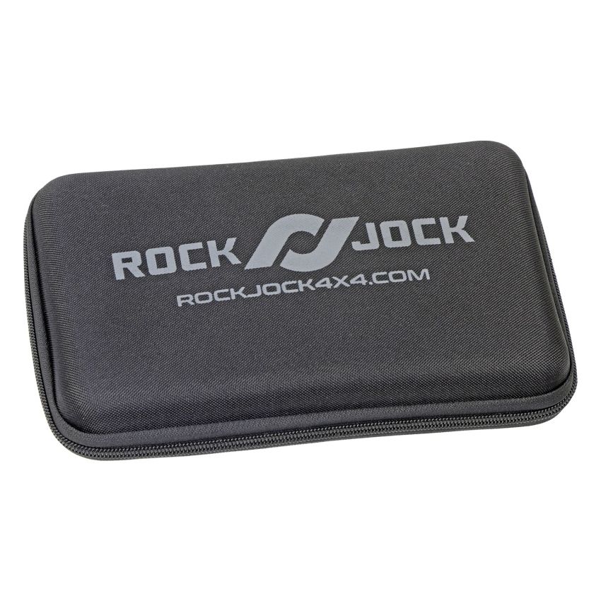 RockJock Elite Analog Tire Deflator 3in Stainless Steel Liquid Filled Gauge Beadlock Friendly