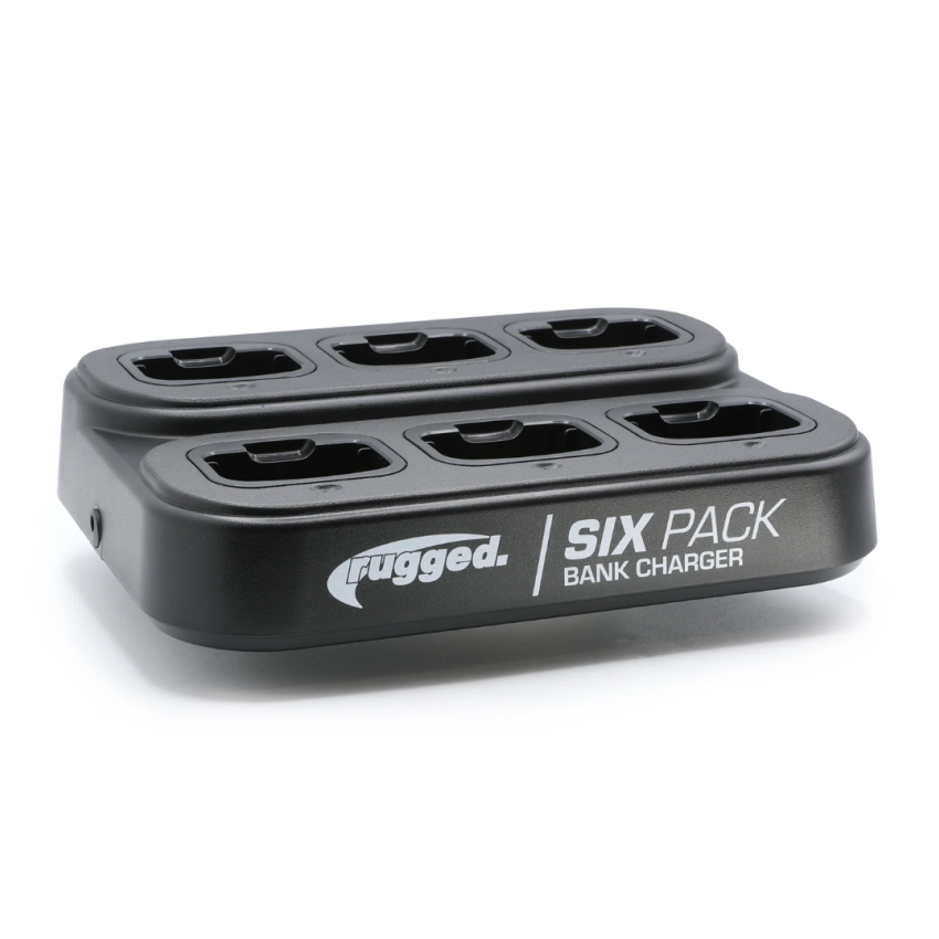Rugged Radios 6PACK-R1 6-Pack Bank Charger for Handheld Radios R1