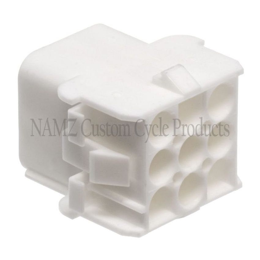 NAMZ NA-350782-1 AMP Mate-N-Lock 9-Position Male Wire Cap Connector w/Wire Seal