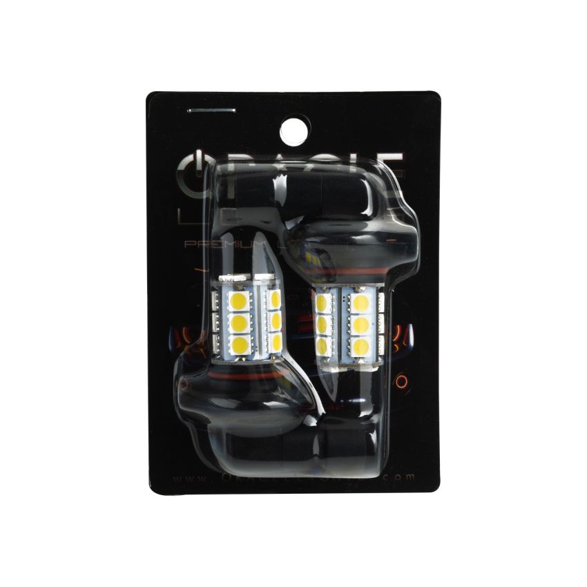 Oracle Lighting 3601-001 H10 / 9145 18 LED Bulbs, White, Pair