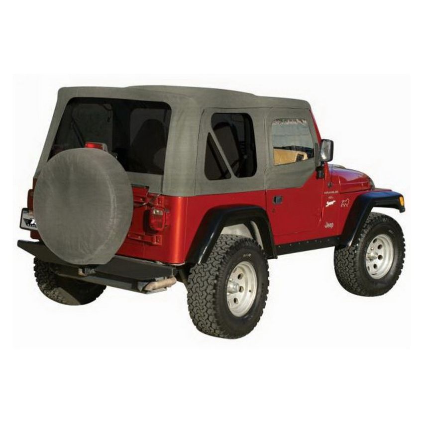 Rampage 68211 1976-1983 Jeep CJ5 Complete Top - Grey Denim