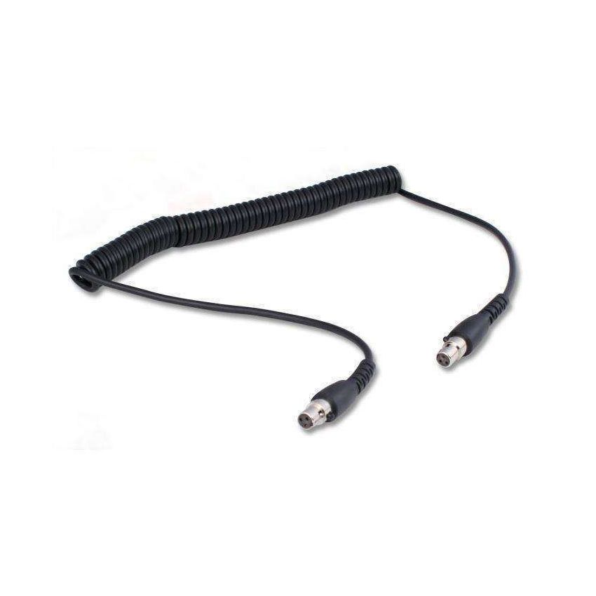 Rugged Radios CC-3P-MT 3-Pin to 3-Pin TA3FL Coil Cord for H80 Dual Talk Headsets