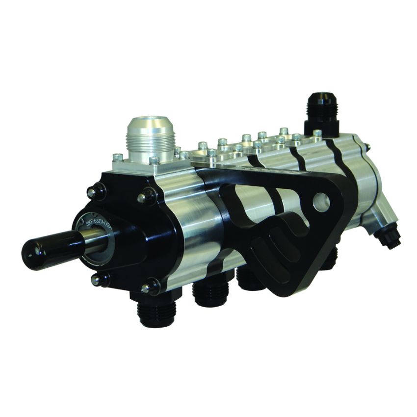 Moroso 22325 Dragster 5 Stage Dry Sump Oil Pump - Tri-Lobe - Right Side - 1.200 Pressure