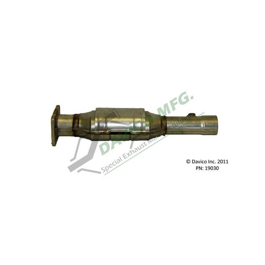 Davico 79030 CARB (CA, CO, NY, ME) Catalytic Converter Rear