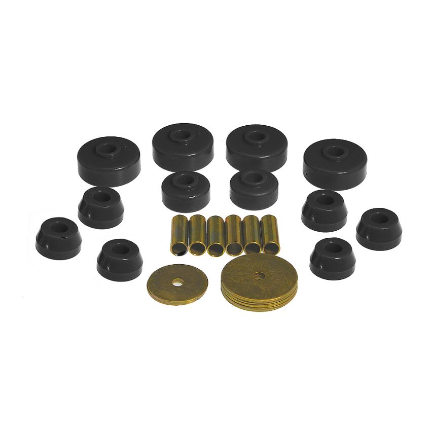 Prothane 79-88 Toyota Truck 4wd Body Mount Kit - Black