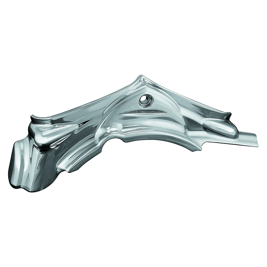 Kuryakyn 8392 Cylinder Base Cover 07-16 Touring & Dyna Models Chrome