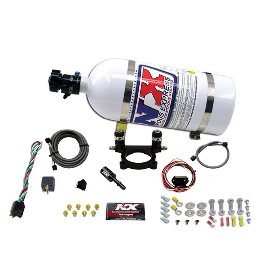 Nitrous Express 20942-10 13-16 Dodge Dart 2.0L Nitrous Plate Kit (35-100HP) w/10lb Bottle