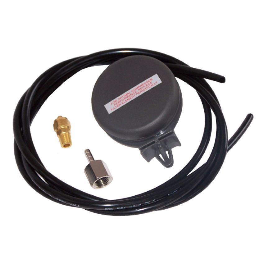 Kleinn Air Horns 6810 Kleinn 1/4In Snorkel Kit w/ Air Filter/ Spare Elements/ / Snorkel Tubing