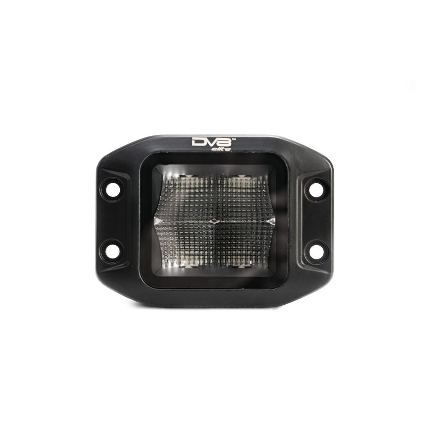 DV8 Offroad Elite Series 3in Cube LED Light 40W Spot 3W LED