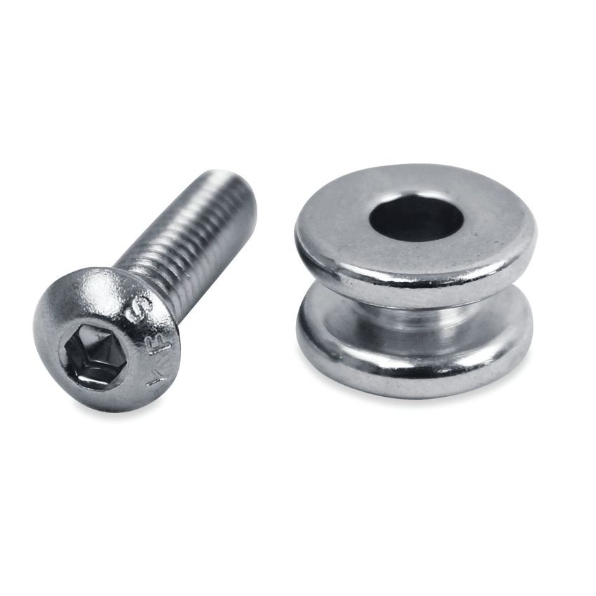 Mustang Motorcycle 78146 Mustang 1/4-20x1 inch BTN HD and Spool Washer