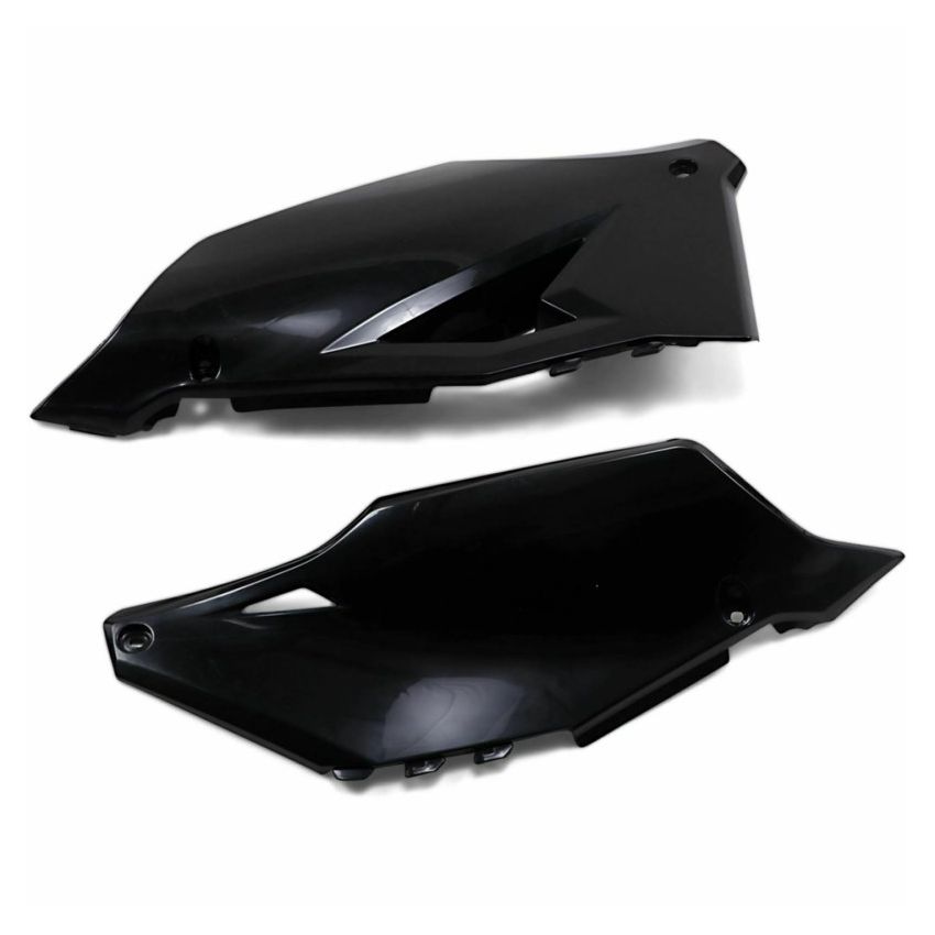 Cycra 1CYC-2770-12 21-23 Kawasaki KX250F Side Number Panels - Black