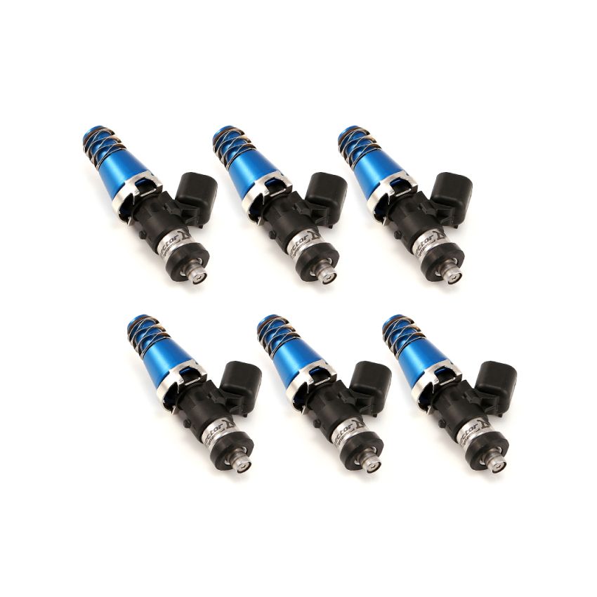 Injector Dynamics 2600-XDS Injectors - 60mm Length - 11mm Top - Denso Lower Cushion (Set of 6)