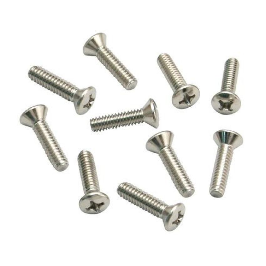 S&S Cycle 50-0094 Teardrop Air Cleaner Cover Screws - 10 Pack