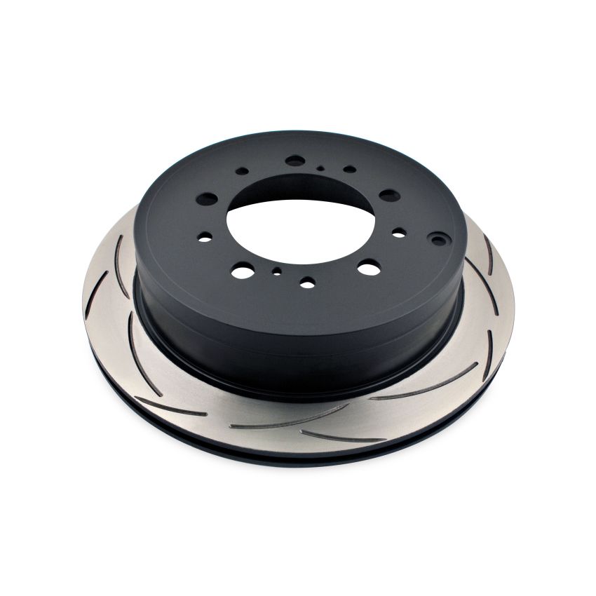DBA 07+ Toyota Landcruiser 200 Series Rear Slotted Street Series Rotor