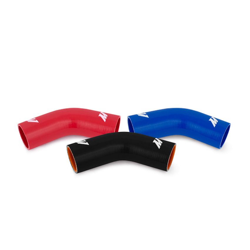 Mishimoto MMCP-2545BK 2.5 Inch Black 45 Degree Coupler