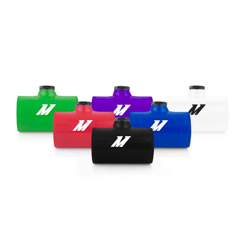 Mishimoto MMCP-25NPTBK 2.5in Black Silicone Coupler w/ 1/8in NPT Bung