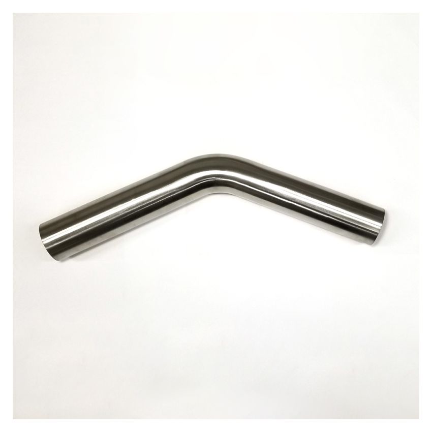 Stainless Bros 1.75in Diameter 1.5D / 2.62.0in CLR 45 Degree Bend 6.5in leg/6.5in leg Mandrel Bend