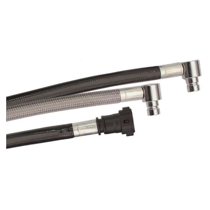 Goodridge HDFL-002EFI/CL 08-17 Harley-Davidson FL Baggers EFI Fuel Line Kit