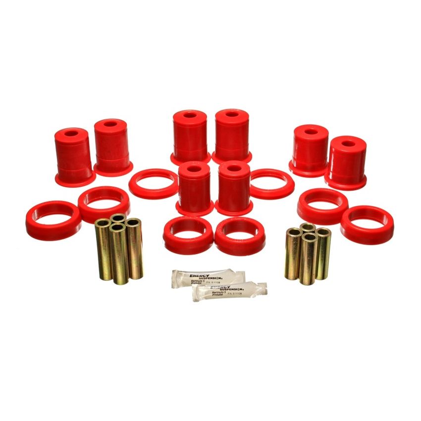 Energy Suspension Fd Diff Cntrl Arm W/Thrust Wsh - Red