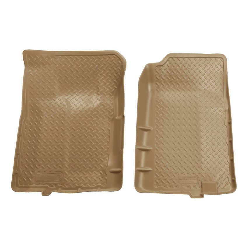 Husky Liners 92-94 Chevy Blazer/GMC Yukon Full Size (2DR) Classic Style Tan Floor Liners