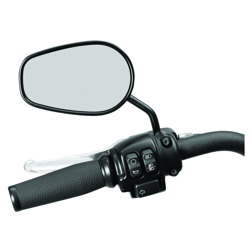 Kuryakyn 1216 Mirror Stem 3in Outward Extenders Black