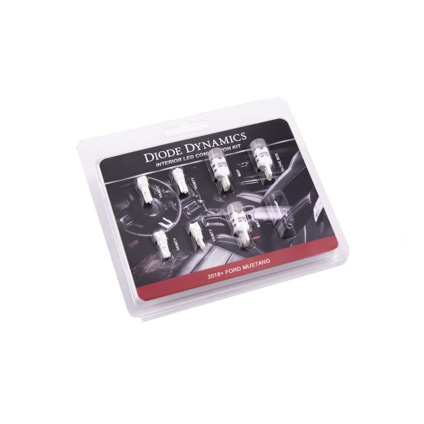 Diode Dynamics DD0359 18-19 Mustang Stage 1 Mustang Interior LED Light Kit - Cool - White