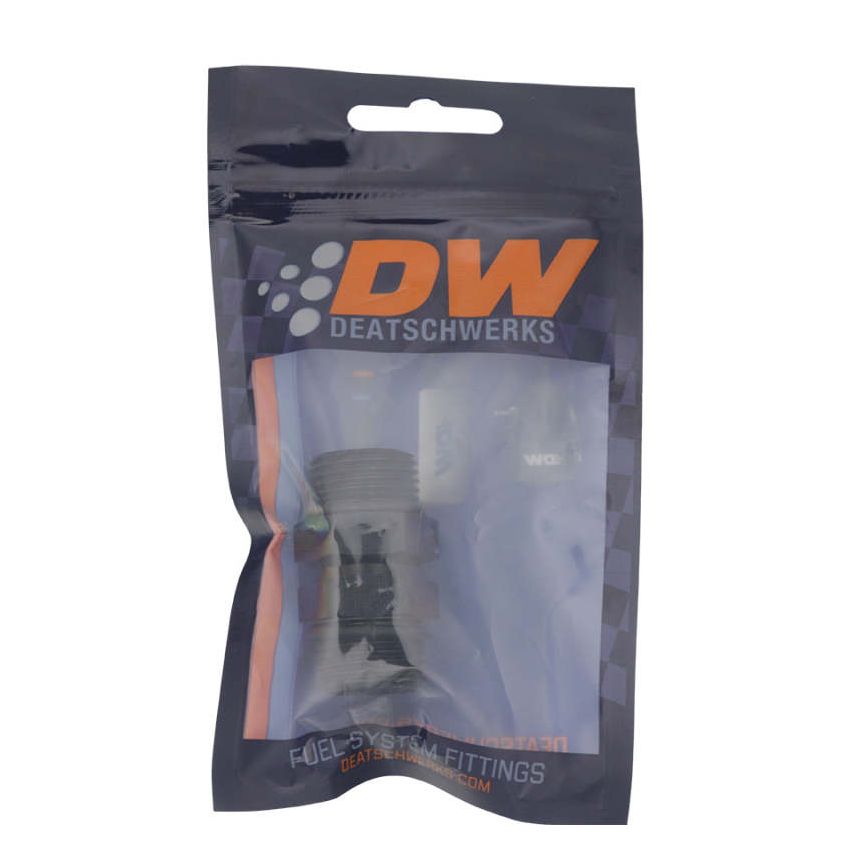 DeatschWerks 10AN ORB Male to 10AN ORB Male Swivel Adapter - Anodized Matte Black