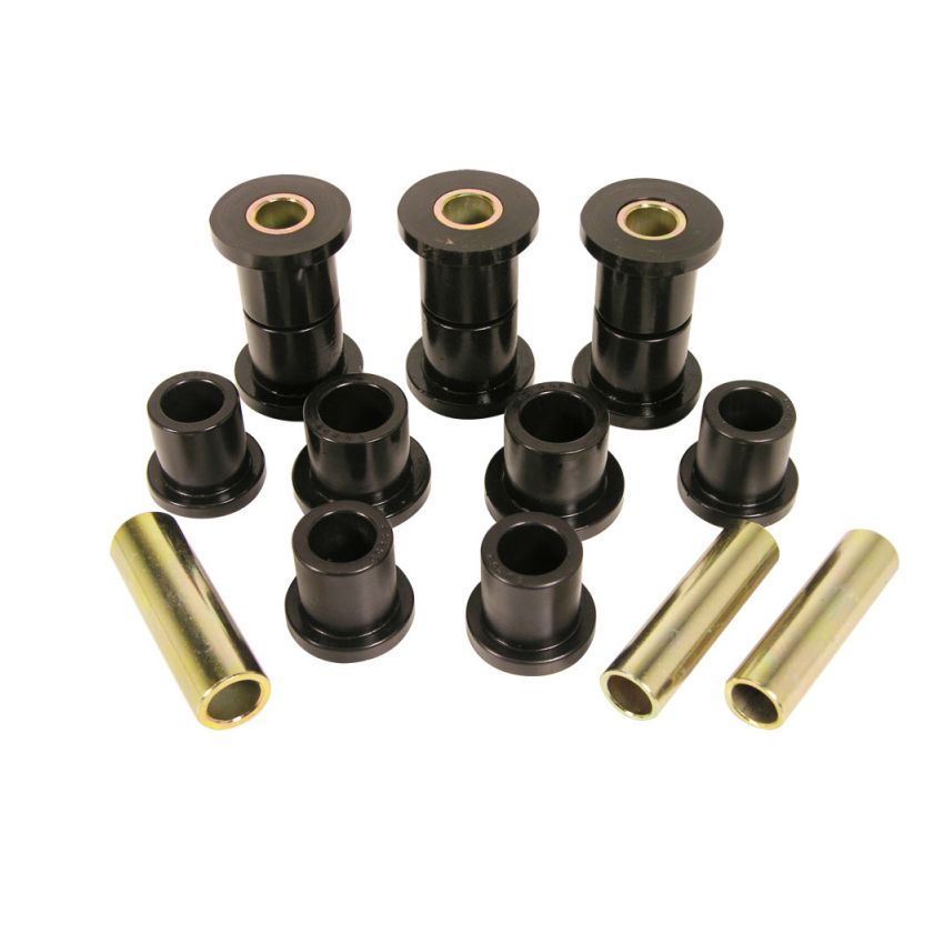 Prothane 66-72 Ford F100 4wd Spring & Shackle Bushings - Black