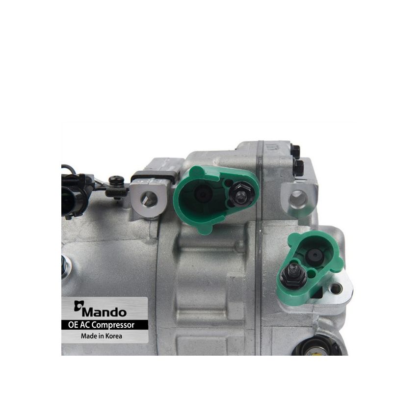 MANDO 10A1097 New OE AC Compressor w/ Clutch & Pre-filled Oil, Direct Replacement