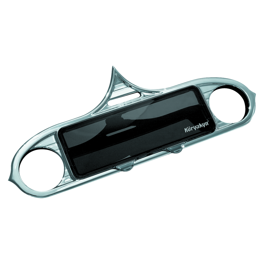 Kuryakyn 3765 Stereo Accent 96-13 FL Touring Models Chrome