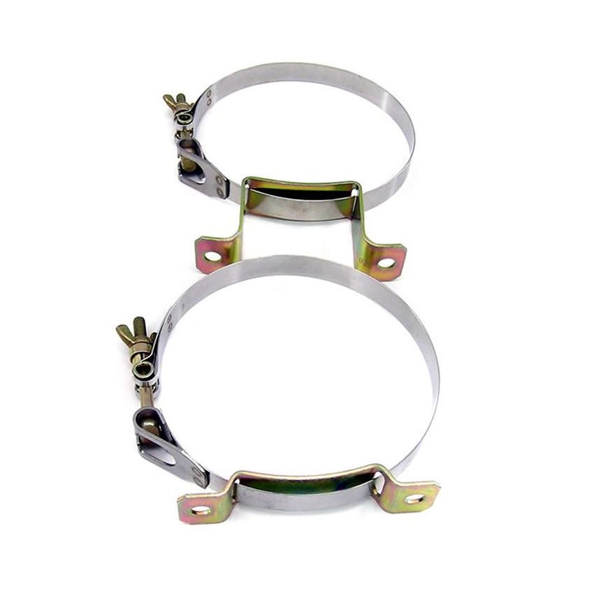 Nitrous Express 11106 STAINLESS STEEL BOTTLE BRACKETS FOR 10LB & 15LB ALUMINUM BOTTLES