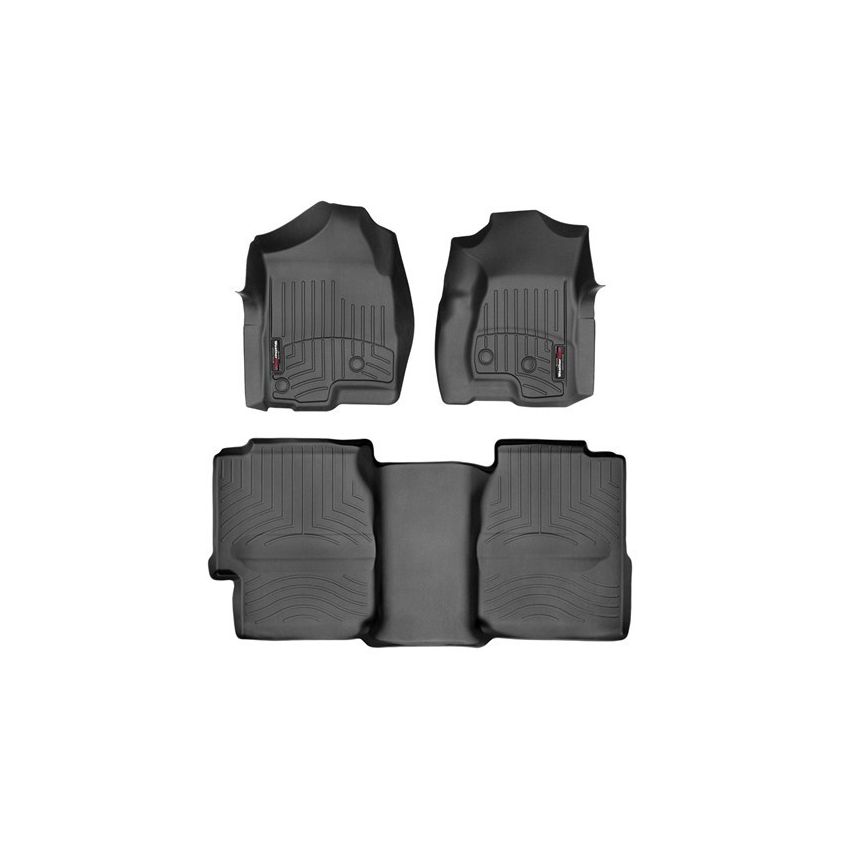 WEATHERTECH WEA440031-440622 99-07 GM P/U Front & Rear Floorliners Black