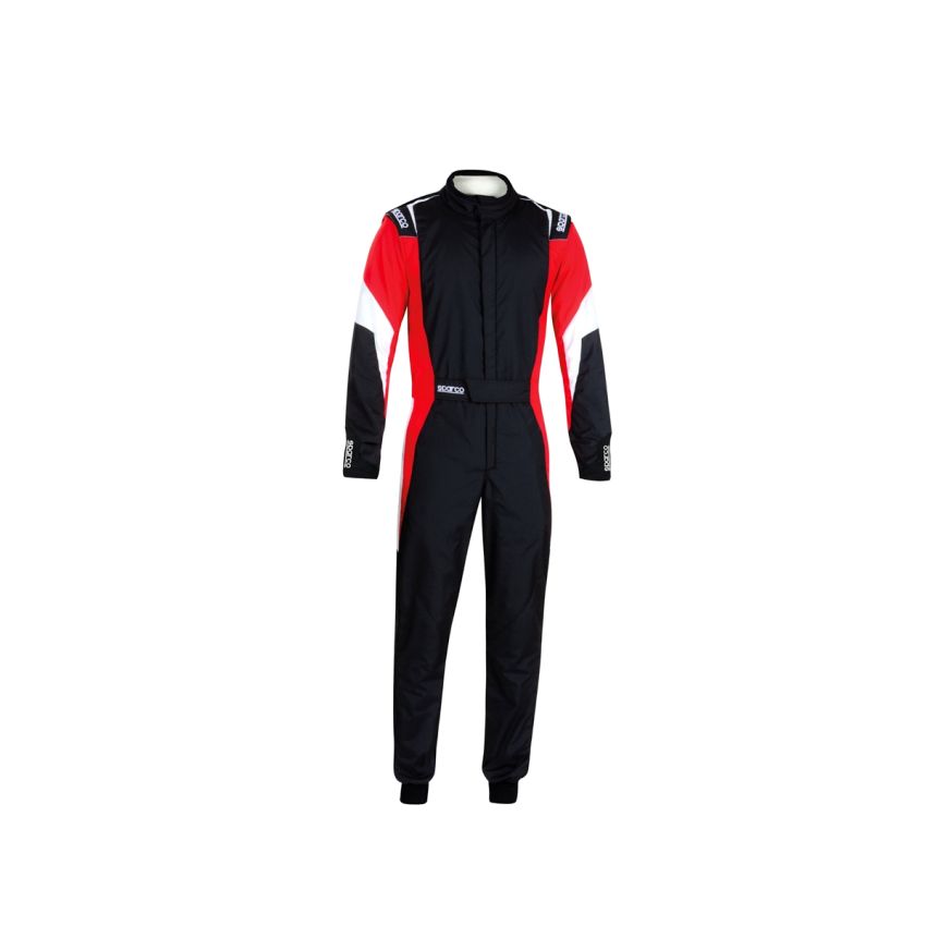 SPARCO SCO001144B56NRRB Comp Suit Black/Red Large