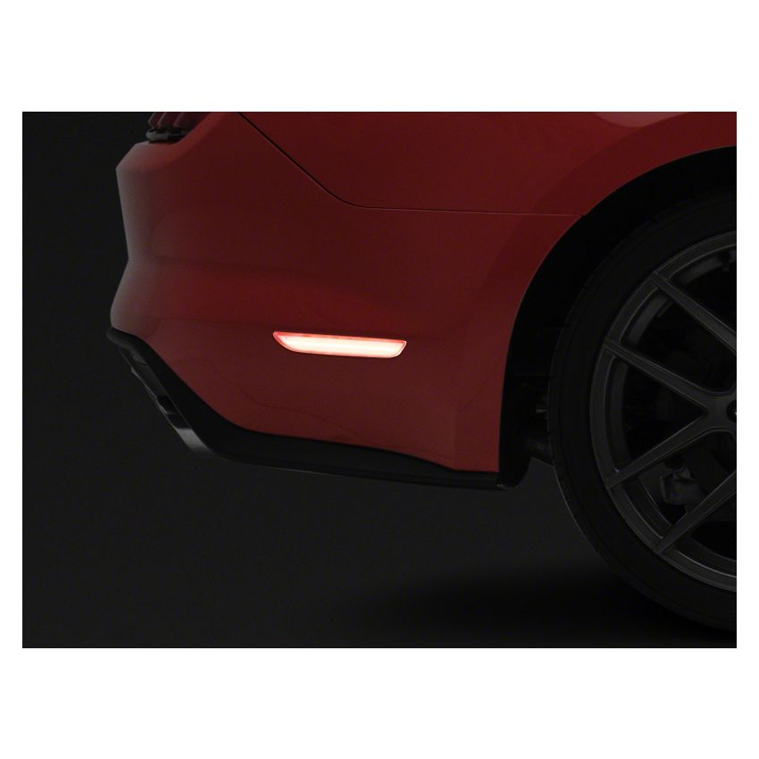 Raxiom 404230 15-23 Ford Mustang Axial Series LED Side Marker Lights Rear- Clear
