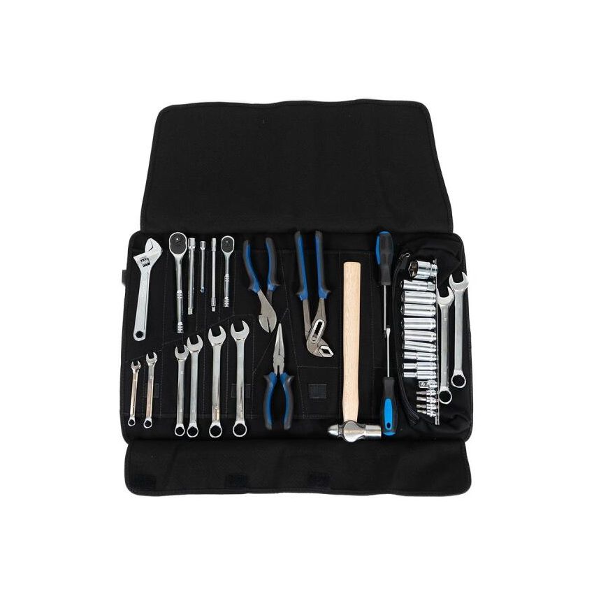 PRP Seats E112 PRP 35pc Can-Am Roll Up Tool bag Tool kit - Black