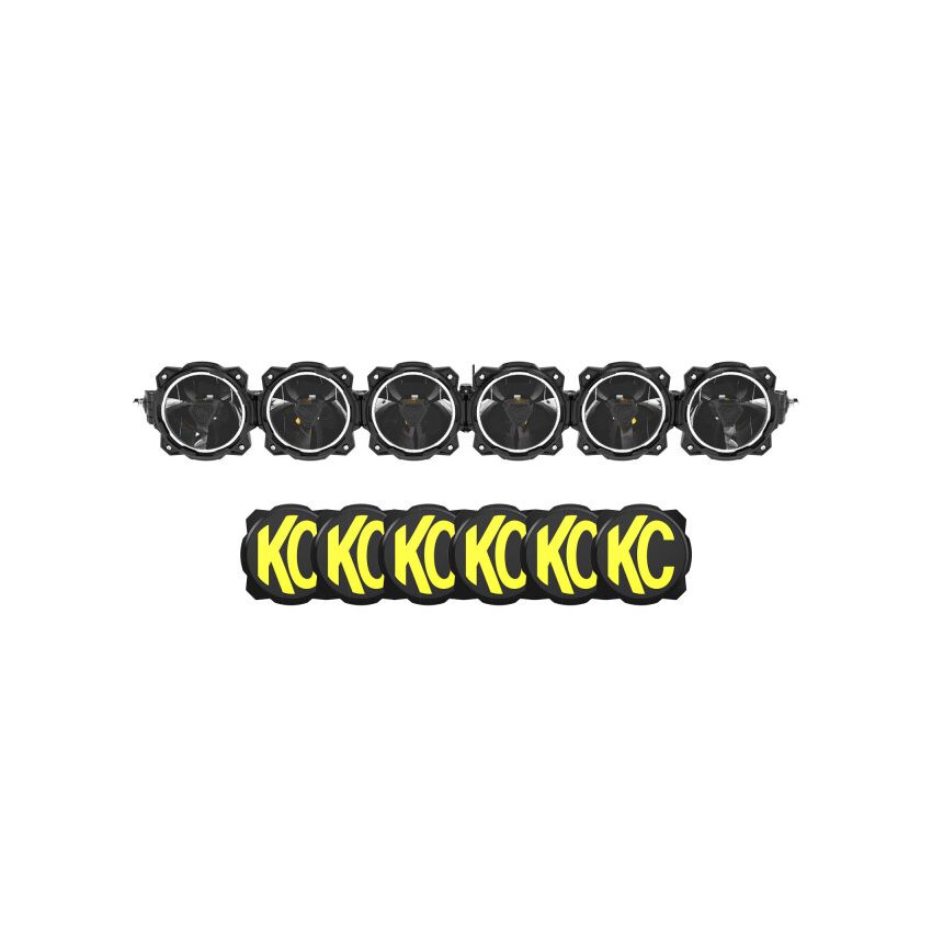 KC HiLiTES 91422 Gravity Titan LED Light Bar for Bronco Bumper - 39in. (6-Light)