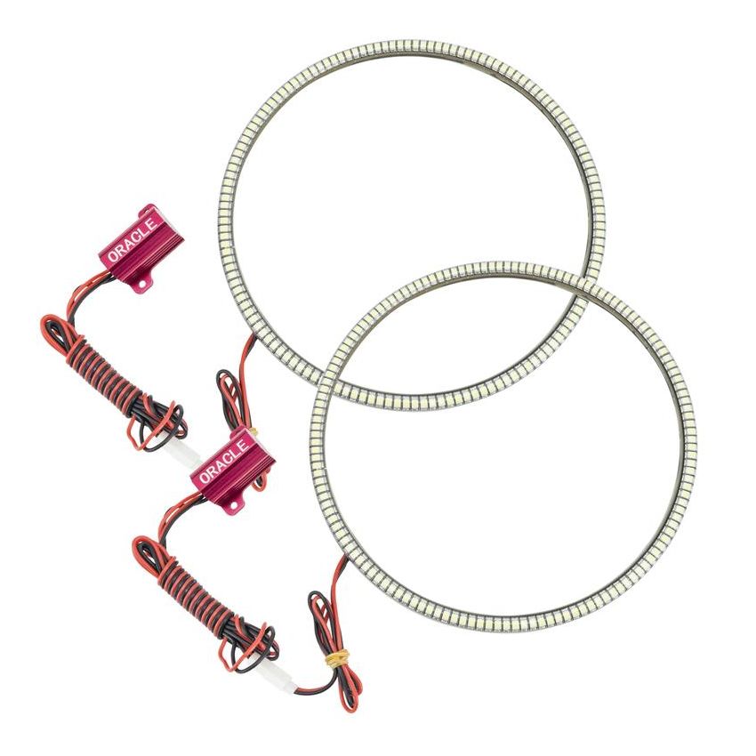 Oracle Lighting 1214-001 Jeep Wrangler JL/Gladiator JT LED Surface Mount Headlight Halo Kit - White