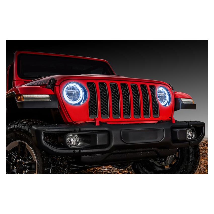 Oracle Lighting 1214-001 Jeep Wrangler JL/Gladiator JT LED Surface Mount Headlight Halo Kit - White