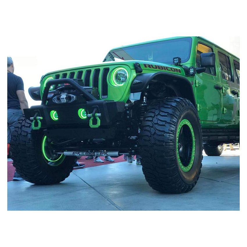 Oracle Lighting 1215-004 Jeep Wrangler JL/Gladiator JT LED Surface Mount Fog Light Halo Kit - Green